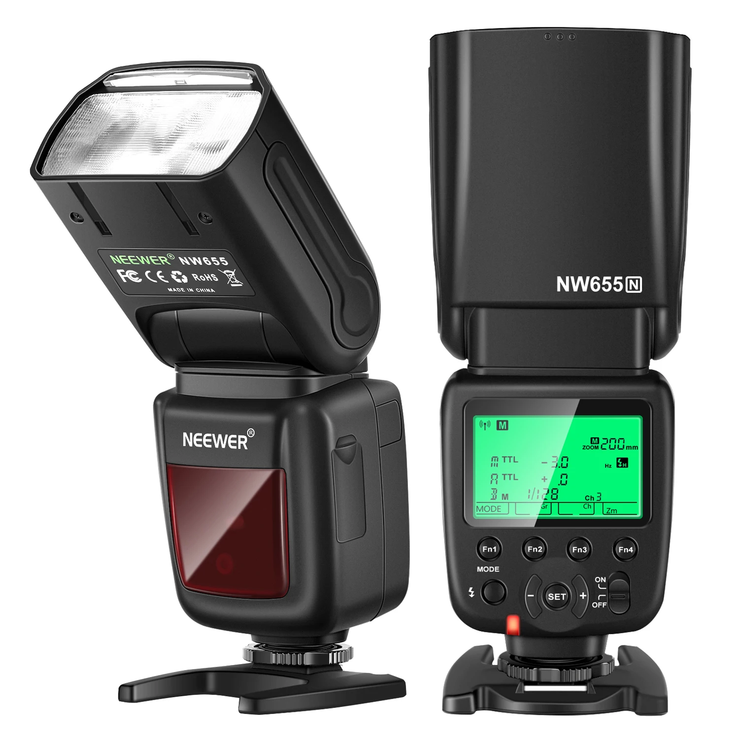 Беспроводная вспышка Neewer NW655 для камеры Nikon D810 D800 D750 D700 D7500 D7000 D7100 D90 D600 D610 D5 D4 Z7 D7200, 2,4G TTL
Беспроводная вспышка Neewer NW655 для камеры Nikon D810 D800 D750 D700 D7500 D7000 D7100 D90 D600 D610 D5 D4 Z7 D7200, 2,4G TTL