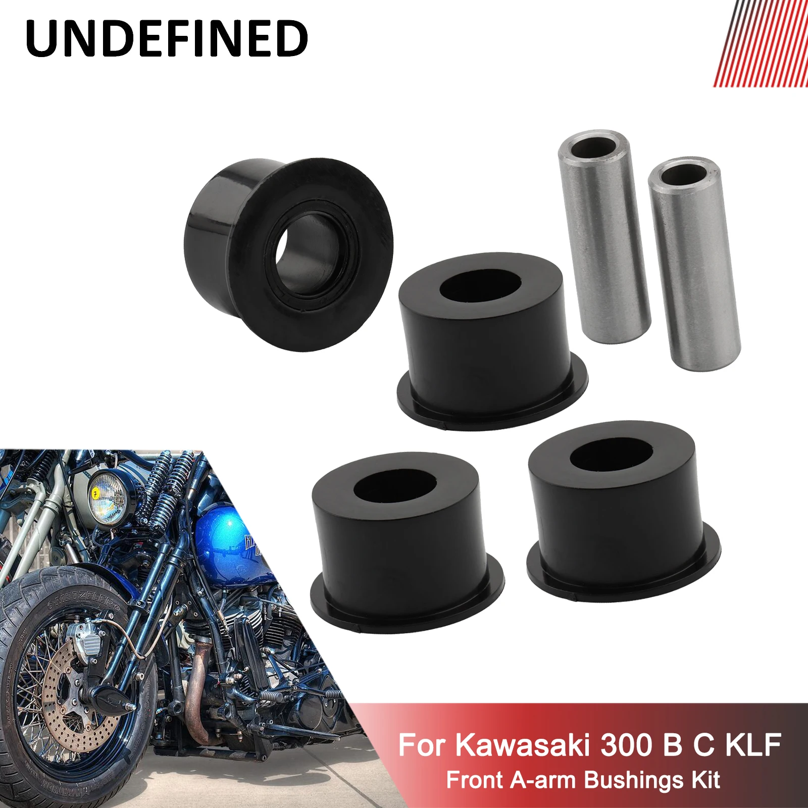 Front A-Arm Control Bushings For Kawasaki 300 B C KLF 400 Bayou 360 Prairie 4x4 2500 3010 4010 Lower Upper Suspension Repair Kit
Front A-Arm Control Bushings For Kawasaki 300 B C KLF 400 Bayou 360 Prairie 4x4 2500 3010 4010 Lower Upper Suspension Repair Kit