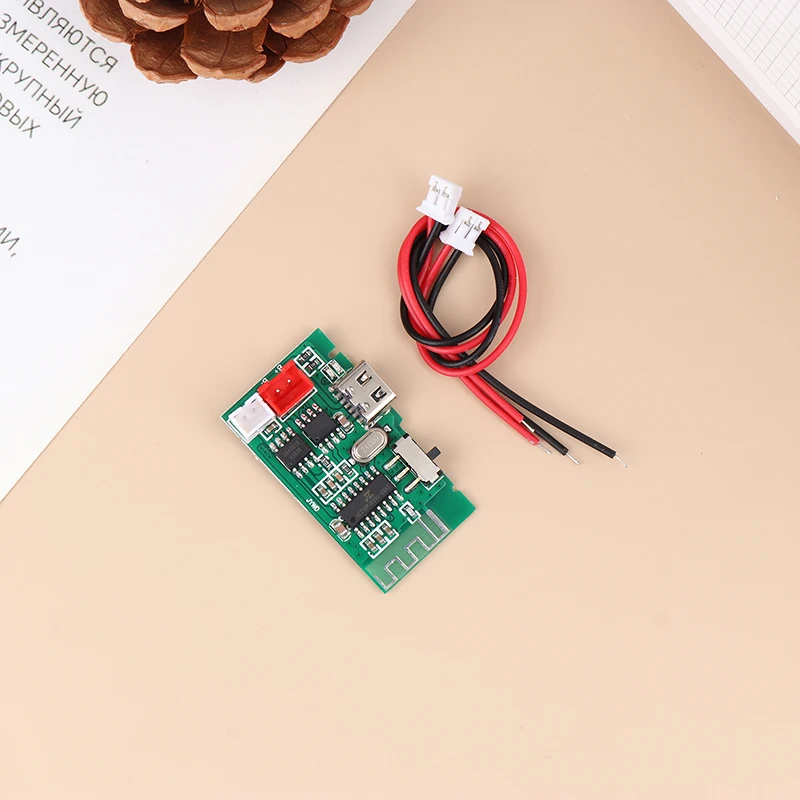 1PC 4 OHMS 3W Mono Bluetooth Power Amplifier PCBA Battery Charging Function 3.7V Lithium Battery Bluetooth Module
1PC 4 OHMS 3W Mono Bluetooth Power Amplifier PCBA Battery Charging Function 3.7V Lithium Battery Bluetooth Module