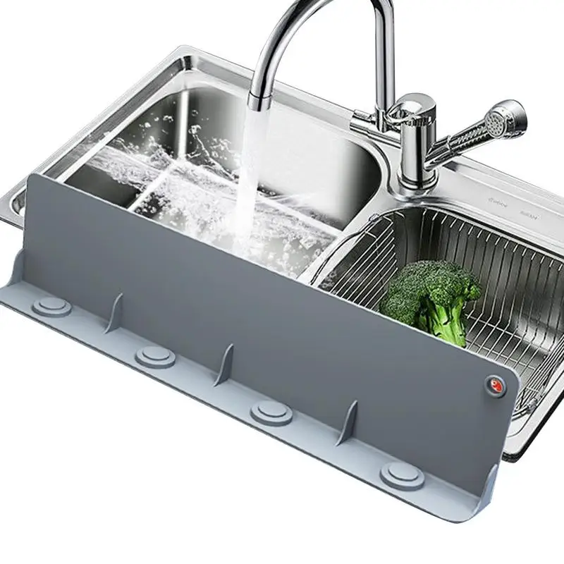 Sink Splash Guard Silicone Water Splash Guard For Sink Splash Guard Front Sink Faucet With Extra Strong Suction Base
Sink Splash Guard Silicone Water Splash Guard For Sink Splash Guard Front Sink Faucet With Extra Strong Suction Base