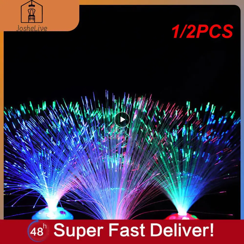 1/2PCS Colored LED Fiber Optic Light Night Lamp Holiday Christmas Wedding Decoration Stars Shine In The Dark Kids Toys Nighting
1/2PCS Colored LED Fiber Optic Light Night Lamp Holiday Christmas Wedding Decoration Stars Shine In The Dark Kids Toys Nighting