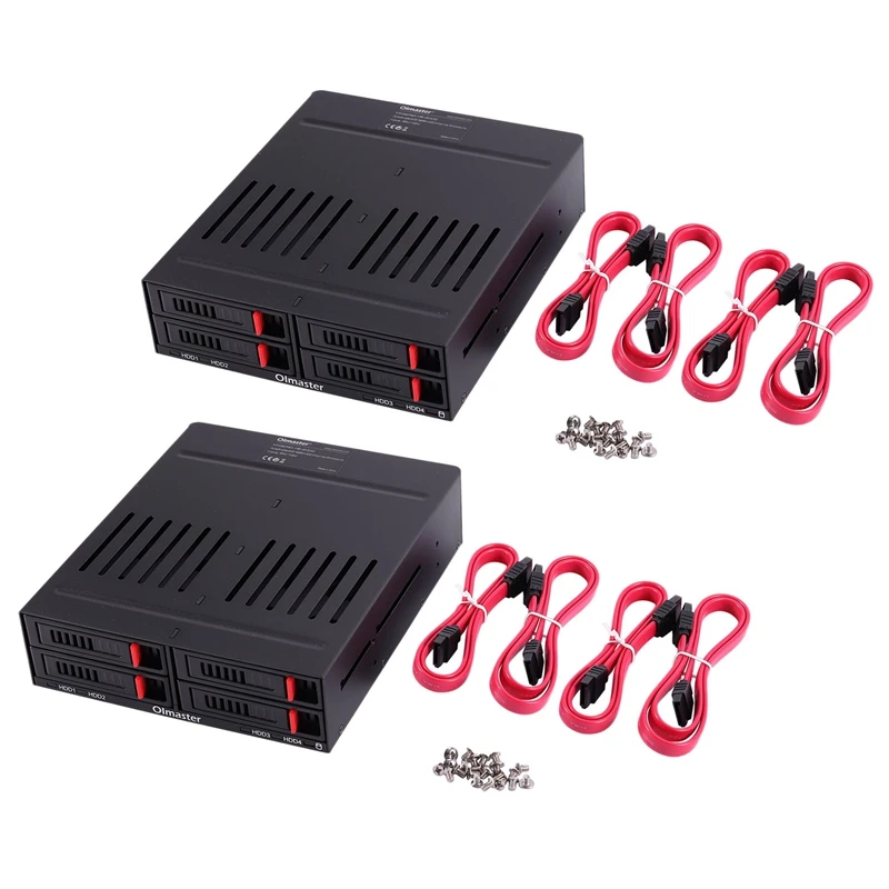 Oimaster 2X He-2006 4 Slots Sata Internal Rack 2.5 Inch Hard Drive Case Internal Mobile Rack with LED Indicator Built-in Fan
Oimaster 2X He-2006 4 Slots Sata Internal Rack 2.5 Inch Hard Drive Case Internal Mobile Rack with LED Indicator Built-in Fan
