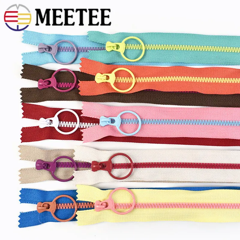 20pc Meetee 3# Close-end Resin Zippers 15/20/30/40cm Closure Zip Pull Ring Slider for Bags Garment Tailor Sewing Craft Accessory
20pc Meetee 3# Close-end Resin Zippers 15/20/30/40cm Closure Zip Pull Ring Slider for Bags Garment Tailor Sewing Craft Accessory