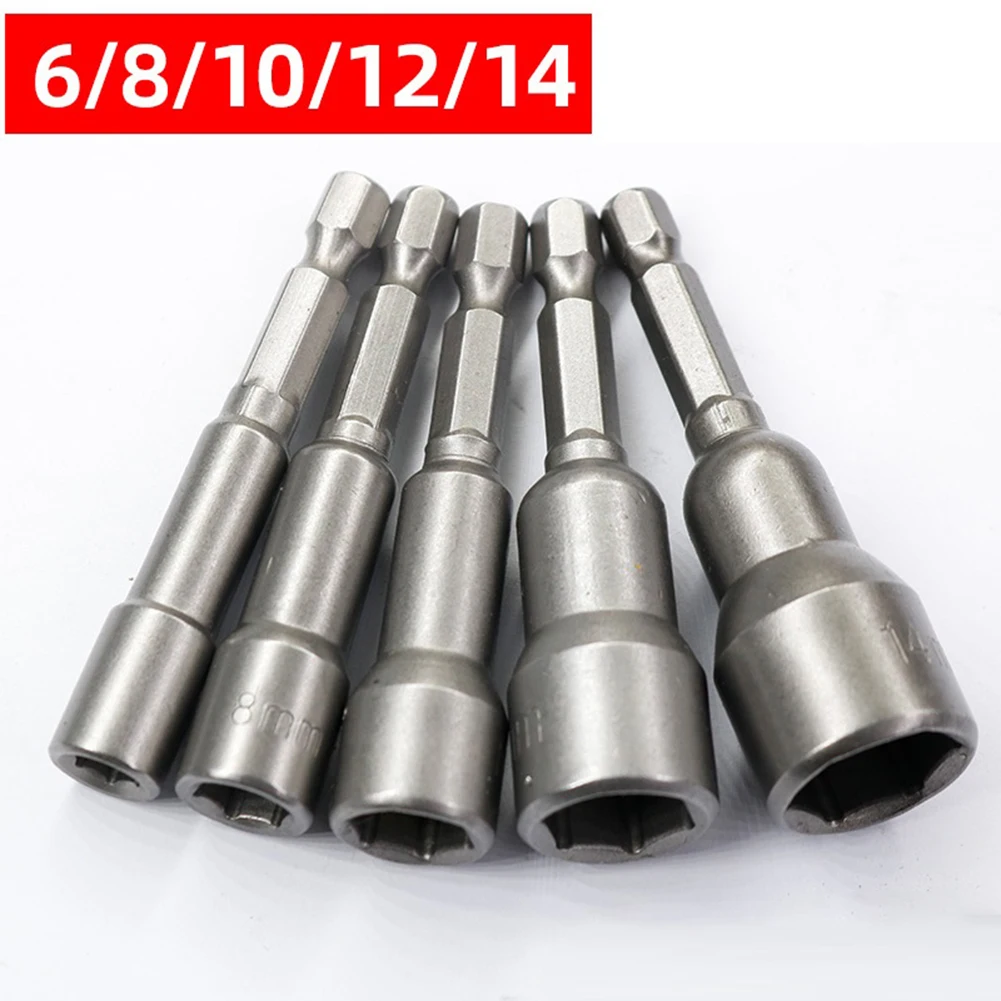 5pcs 65mm Hex Sockets Sleeve Nozzle Magnetic Screwdriver Nut Driver Adapter Socket Wrench Extension Sleeve Screwdrive Power Tool
5pcs 65mm Hex Sockets Sleeve Nozzle Magnetic Screwdriver Nut Driver Adapter Socket Wrench Extension Sleeve Screwdrive Power Tool
