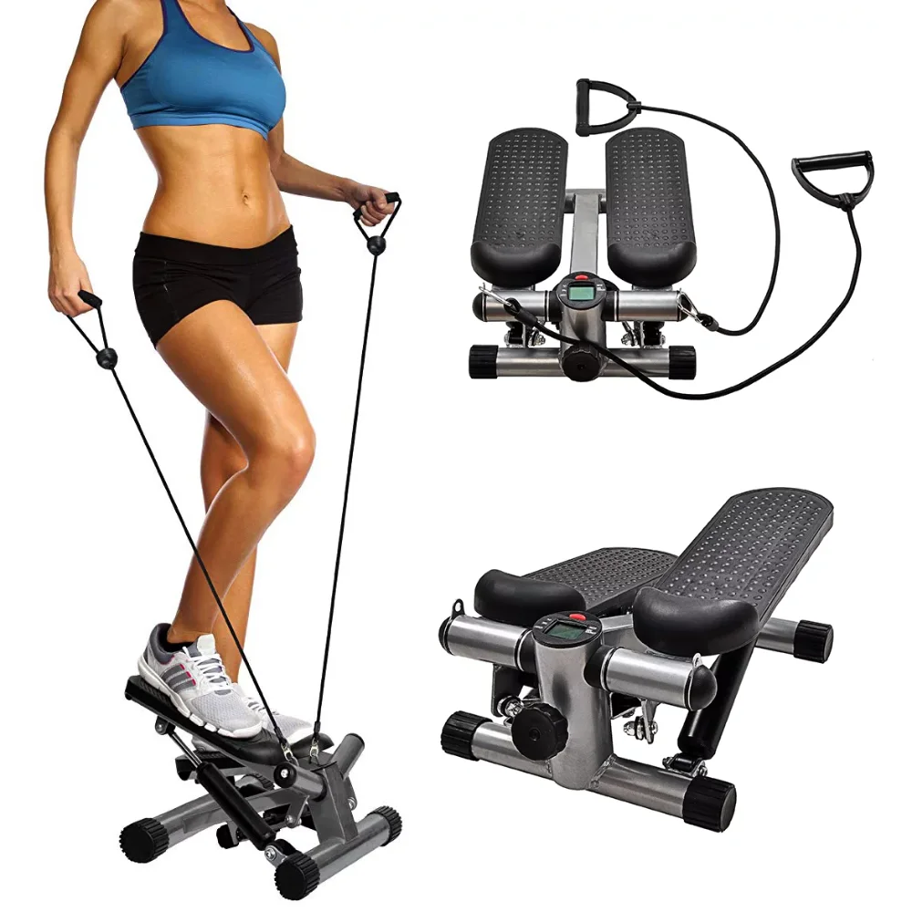Adjustable Mini Stepper with LCD Monitor Stepping Machine, Comes with Resistance Bands stepper fitness exercise machine
Adjustable Mini Stepper with LCD Monitor Stepping Machine, Comes with Resistance Bands stepper fitness exercise machine