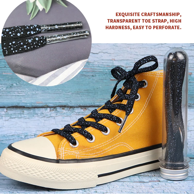 1 Pair 100/120/140/160cm Colorful Spotted Flat Shoelaces 8mm Printing Splash Laces Mesh Belt Material Shoe Laces For Kids Adult
1 Pair 100/120/140/160cm Colorful Spotted Flat Shoelaces 8mm Printing Splash Laces Mesh Belt Material Shoe Laces For Kids Adult