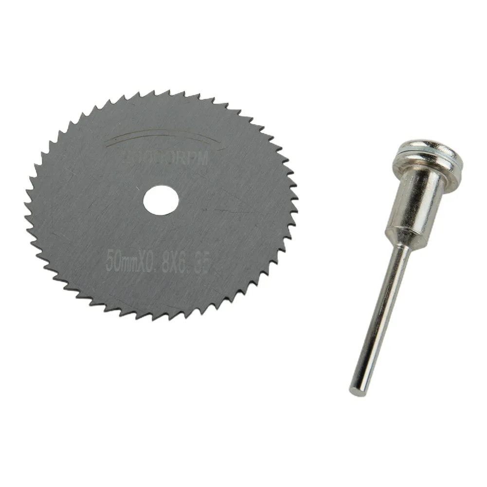 

1 Pc Mini Cutting Disc Connecting Rod HSS Circular Saw Blades 50/60mm 3.175mm Mandrel For Rotary Tools Power Grinder Accessories