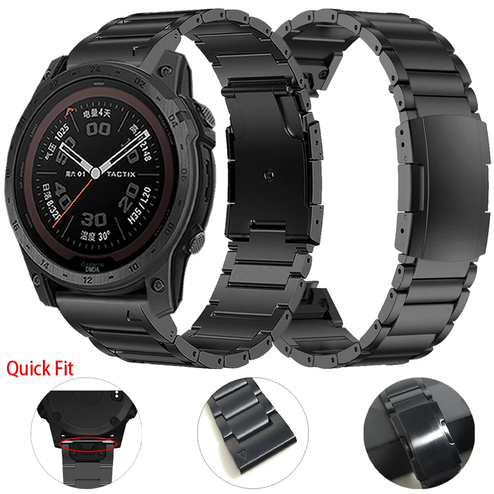 Ремешок из титанового сплава для Garmin Tactix 7 Pro Band Quatix 7 7X 6 5 3 браслет часы 22 мм 26 мм браслет из нержавеющей стали 
Ремешок из титанового сплава для Garmin Tactix 7 Pro Band Quatix 7 7X 6 5 3 браслет часы 22 мм 26 мм браслет из нержавеющей стали