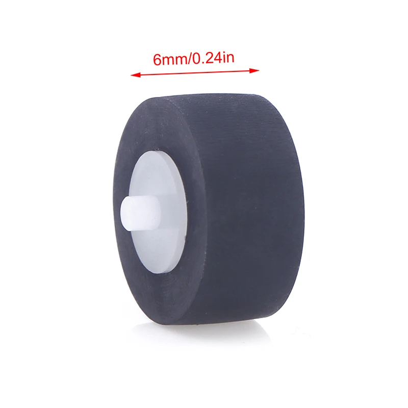13x6x2mm With Axial Rubber Pinch Roller Belt Wheel For Cassette Movement Tape Recorder Radio Audio Accessories
13x6x2mm With Axial Rubber Pinch Roller Belt Wheel For Cassette Movement Tape Recorder Radio Audio Accessories