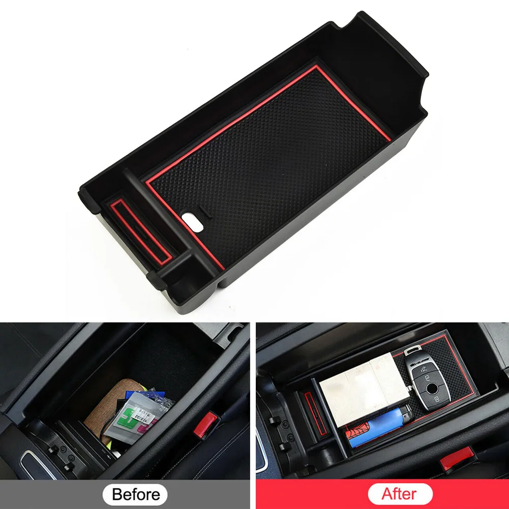 Matte Black Armrest Storage Box A-Class B-Class ABS Plastic CLA GLA For Mercedes-Benz
Matte Black Armrest Storage Box A-Class B-Class ABS Plastic CLA GLA For Mercedes-Benz