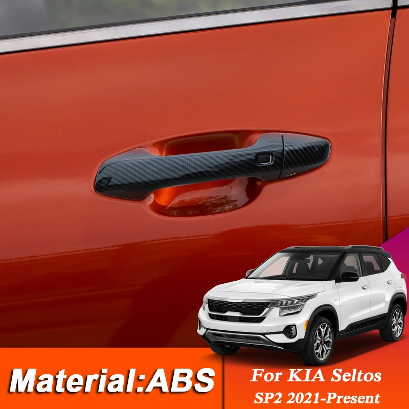 For KIA Seltos SP2 2021-Present 4PCS Car Styling Door Handle Sequin Decorate Sequin Trim Protector External Auto Accessory
For KIA Seltos SP2 2021-Present 4PCS Car Styling Door Handle Sequin Decorate Sequin Trim Protector External Auto Accessory