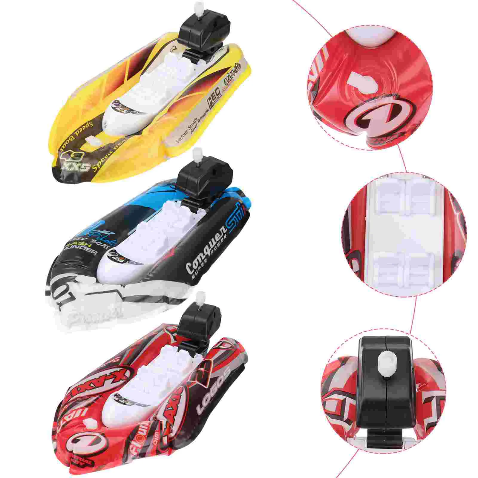 3 Pcs Mini Inflatable Paddle Boat Electric Baby Bathing Toy Funny Fountain Water Playing
3 Pcs Mini Inflatable Paddle Boat Electric Baby Bathing Toy Funny Fountain Water Playing