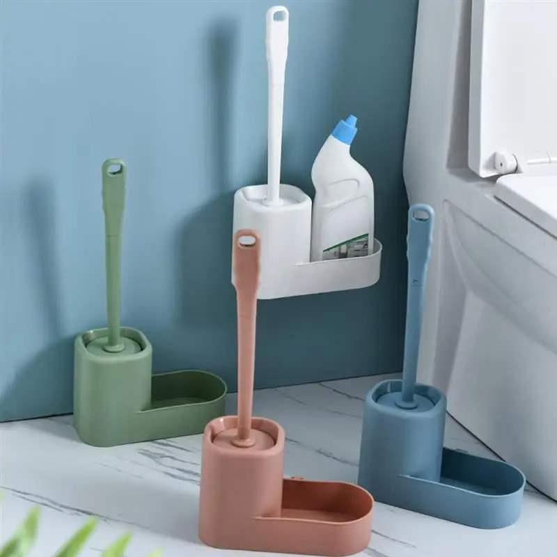 2 IN 1 Breathable Toilet Brush with Cleaner Bottle Holder Leakproof TPR Bristles Flexible Soft Bathroom Cleaning Brush
2 IN 1 Breathable Toilet Brush with Cleaner Bottle Holder Leakproof TPR Bristles Flexible Soft Bathroom Cleaning Brush
