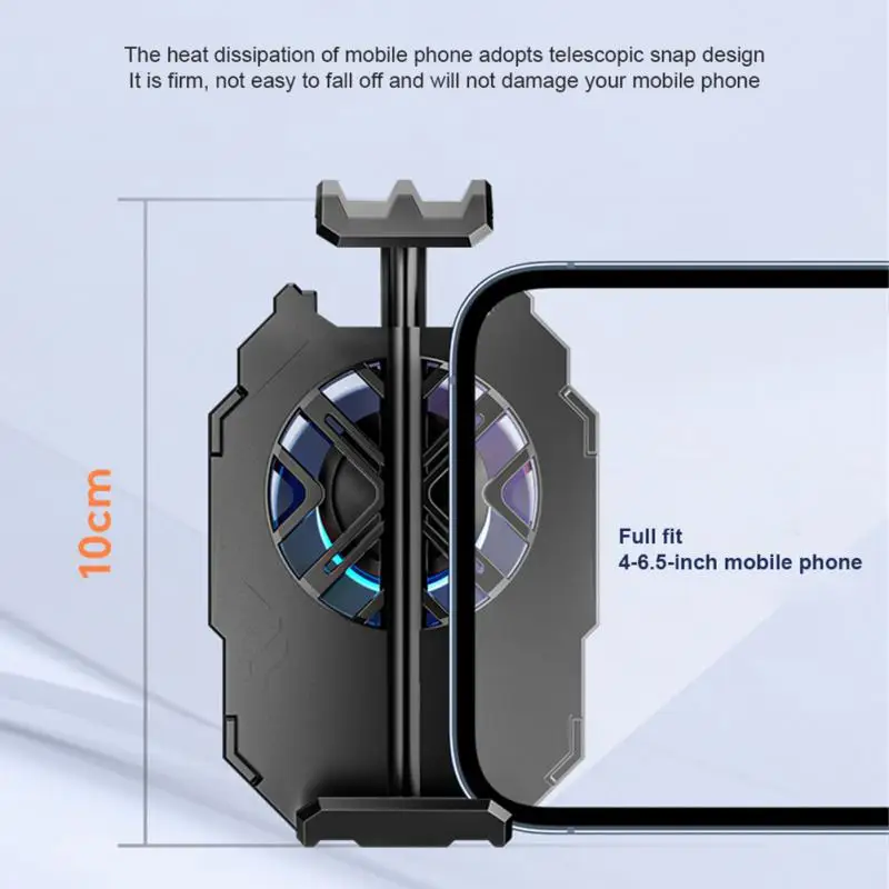 Usb Mobile Phone Radiator Cool Rgb Lights Portable Phone Cooler For 4.5-6.7 Inch Mobile Phone High Speed Cooling Portable
Usb Mobile Phone Radiator Cool Rgb Lights Portable Phone Cooler For 4.5-6.7 Inch Mobile Phone High Speed Cooling Portable