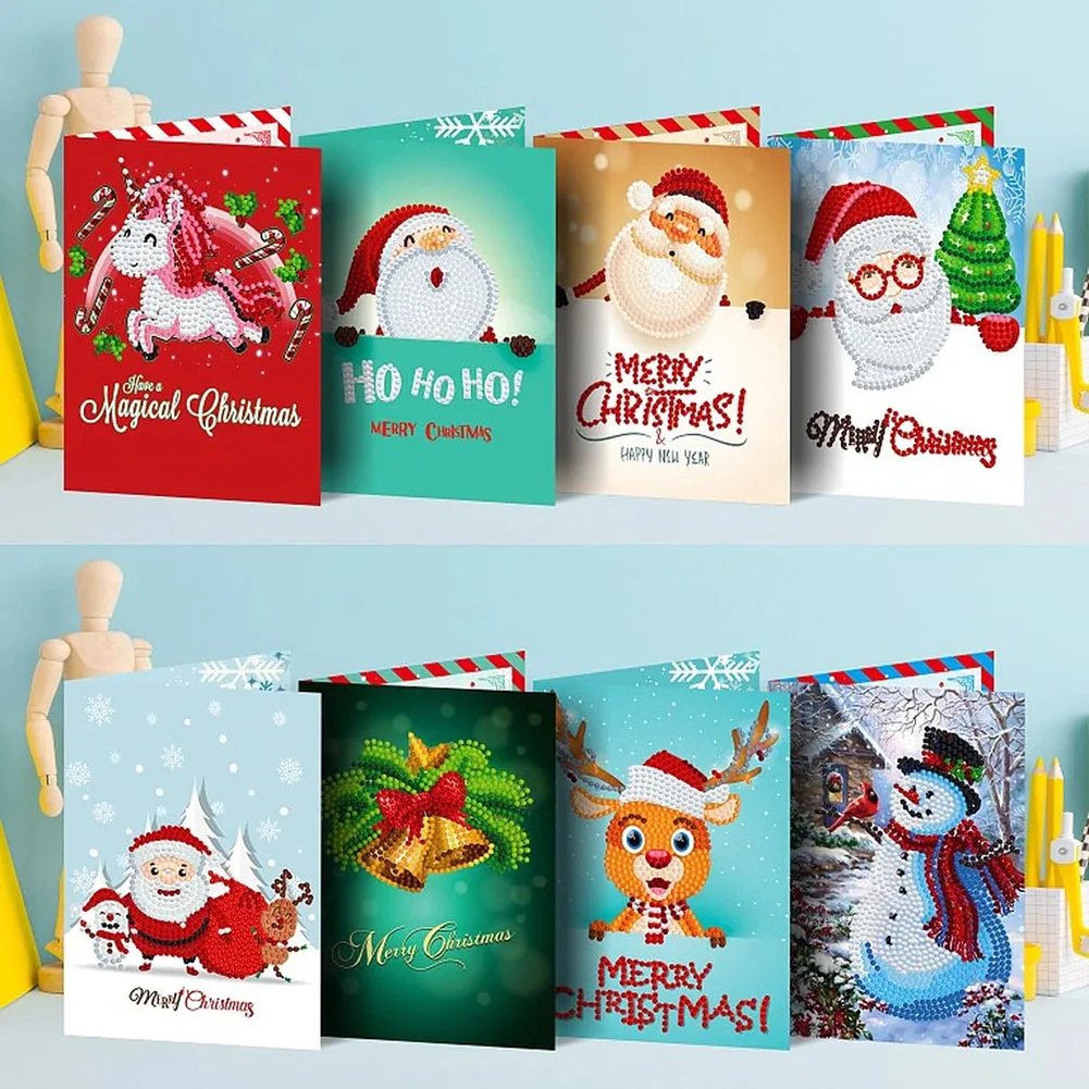 8pcs Merry Christmas Fold Small Greeting Cards Xmas Greeting Card DIY New Year Postcard Gift Card Xmas Party Decorate Noel Decor
8pcs Merry Christmas Fold Small Greeting Cards Xmas Greeting Card DIY New Year Postcard Gift Card Xmas Party Decorate Noel Decor