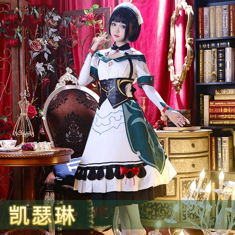 Genshin Impact Katheryne Catherine Cosplay Costume Game Suit Women Dress Halloween Carnival Party Outfit XS-XXL NEW 2022
Genshin Impact Katheryne Catherine Cosplay Costume Game Suit Women Dress Halloween Carnival Party Outfit XS-XXL NEW 2022
