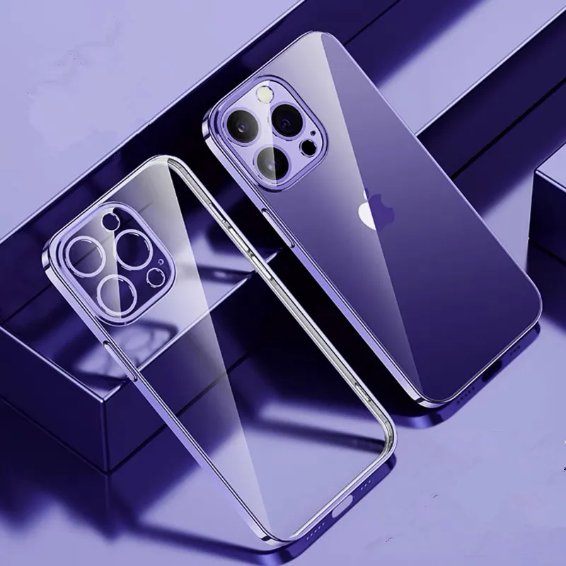 MAKAVO For New iPhone 14 Pro Case Luxury Soft Silicone Plating Bumper Clear Phone Case For iPhone 14 Pro Max
MAKAVO For New iPhone 14 Pro Case Luxury Soft Silicone Plating Bumper Clear Phone Case For iPhone 14 Pro Max