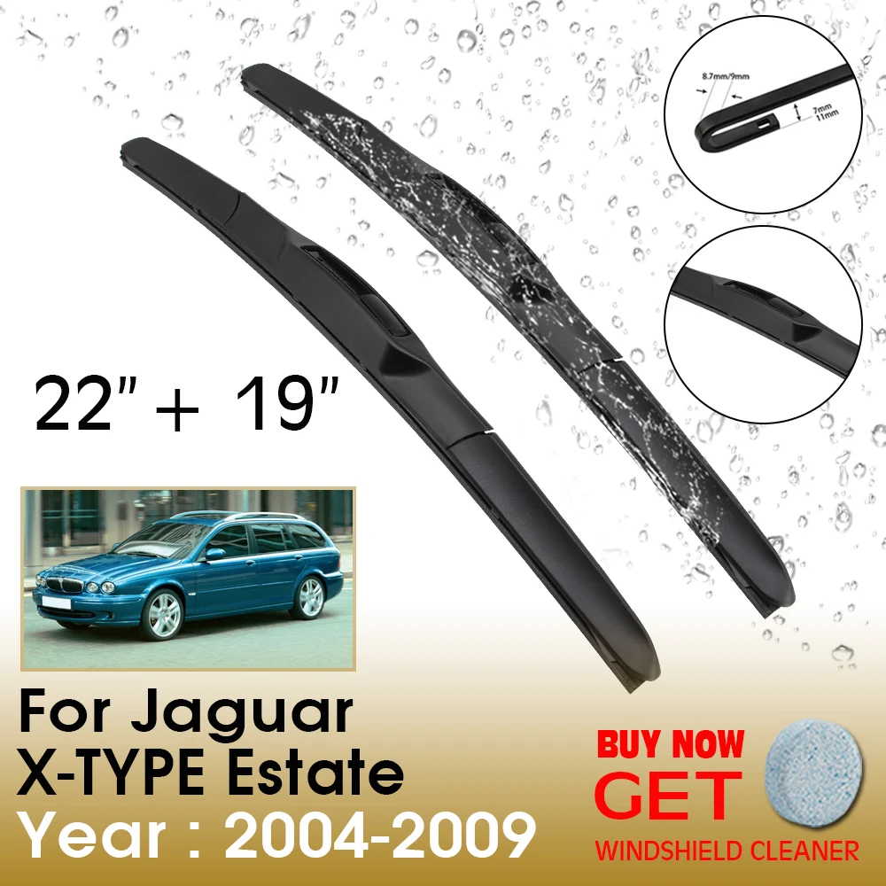 Car Wiper Blade For Jaguar X-TYPE Estate 22"+19" 2004-2009 Front Window Washer Windscreen Windshield Wiper Blade Accessories
Car Wiper Blade For Jaguar X-TYPE Estate 22"+19" 2004-2009 Front Window Washer Windscreen Windshield Wiper Blade Accessories