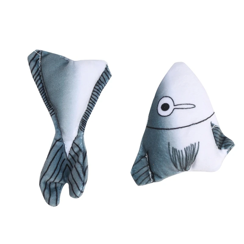 Catnip Filled Toy Interactive Plush Toys Fish Tail / Head for Indoor Cats Kitten Stuffed Chew Toy Great Gift
Catnip Filled Toy Interactive Plush Toys Fish Tail / Head for Indoor Cats Kitten Stuffed Chew Toy Great Gift