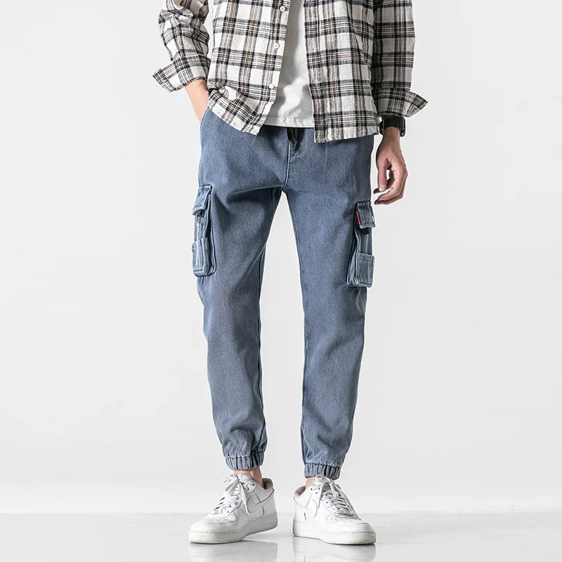 2023 Hip Hop Korea Style Cargo Jeans Pants New for Men Fashion Casual Harem Joggers Trousers Male Street Wear Slim Denim Jeans
2023 Hip Hop Korea Style Cargo Jeans Pants New for Men Fashion Casual Harem Joggers Trousers Male Street Wear Slim Denim Jeans