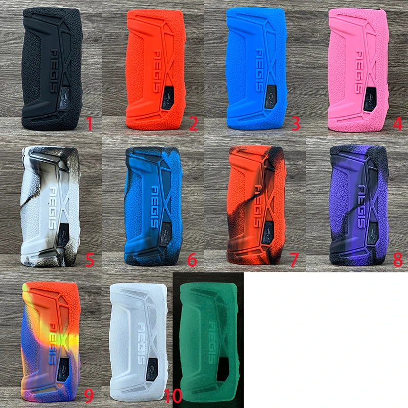 New Silicone case for Aegis max 100w protective soft rubber sleeve shield wrap skin shell 10 pcs but no e-cigarette
New Silicone case for Aegis max 100w protective soft rubber sleeve shield wrap skin shell 10 pcs but no e-cigarette