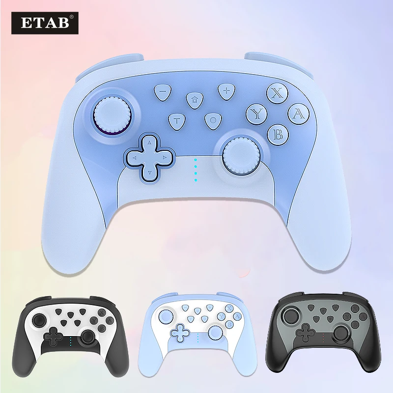 

Wireless Gamepad For Nintendo Switch Pro TV Box PS3 Console PC Joystick Bluetooth Controller Six axis gyroscope Remote Wake up