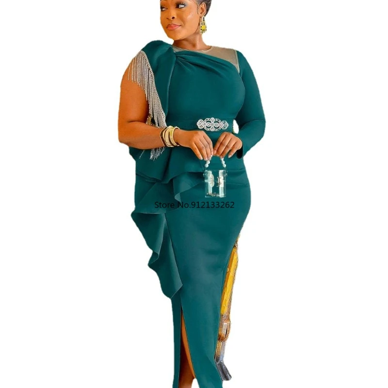 5XL Women African Long Maxi Dress 2022 New Fashion Tassel Ruffles Splice Split Robe Fashion Evening Party African Dress Vestidos
5XL Women African Long Maxi Dress 2022 New Fashion Tassel Ruffles Splice Split Robe Fashion Evening Party African Dress Vestidos