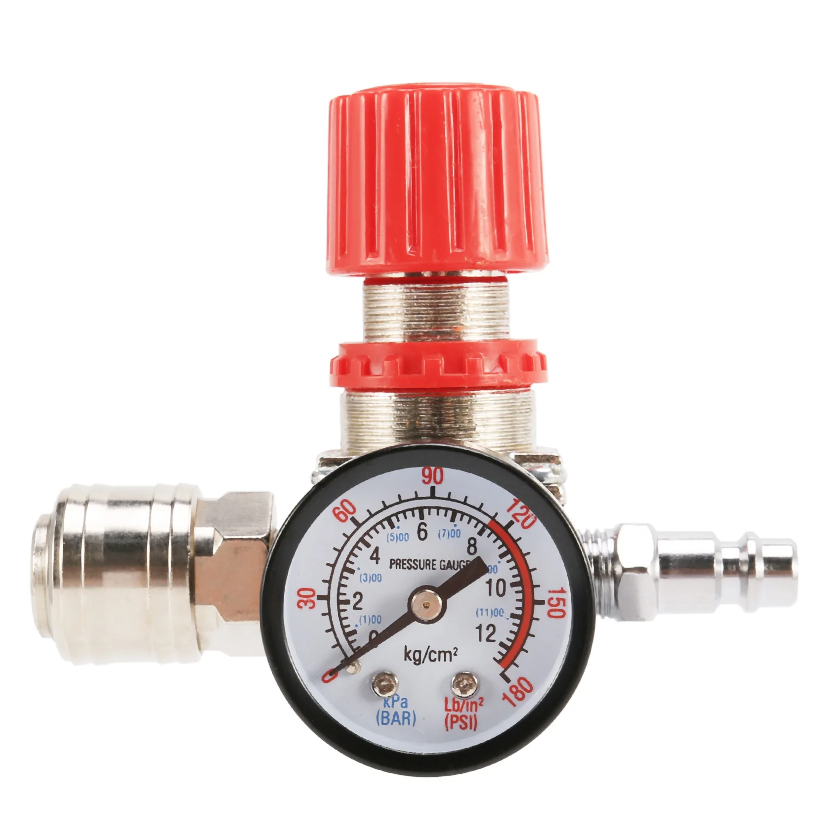 1/4Inch Pressure Regulator Air Compressor Pressure Regulator Reduction Valve 3 Holes Control Valve 12 Bar Connection
1/4Inch Pressure Regulator Air Compressor Pressure Regulator Reduction Valve 3 Holes Control Valve 12 Bar Connection