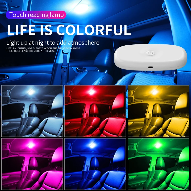 Led car interior lighting car roof reading front and rear interiors touch night lights car emergency general super bright
Led car interior lighting car roof reading front and rear interiors touch night lights car emergency general super bright