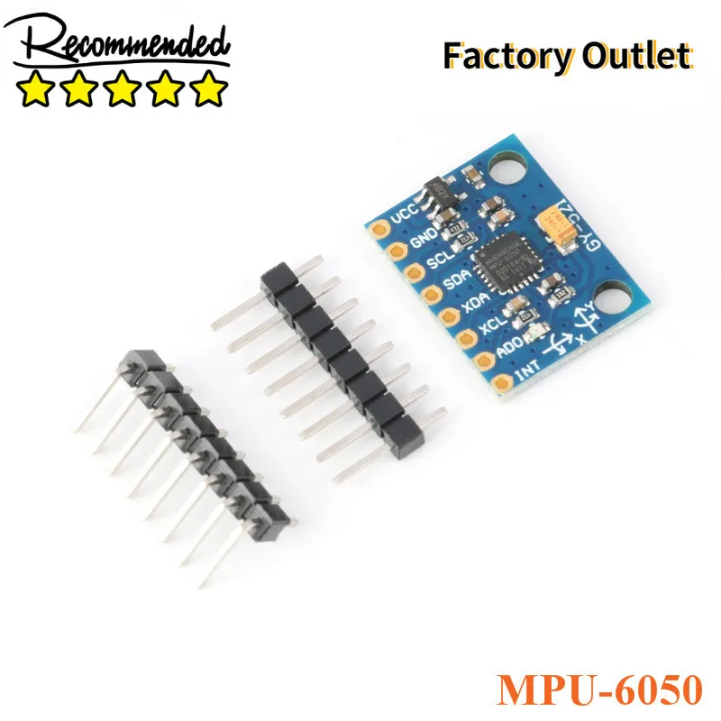 GY-521 MPU-6050 MPU6050, 3 оси, аналоговый гироскоп Датчики + 3 оси, акселерометр
GY-521 MPU-6050 MPU6050, 3 оси, аналоговый гироскоп Датчики + 3 оси, акселерометр