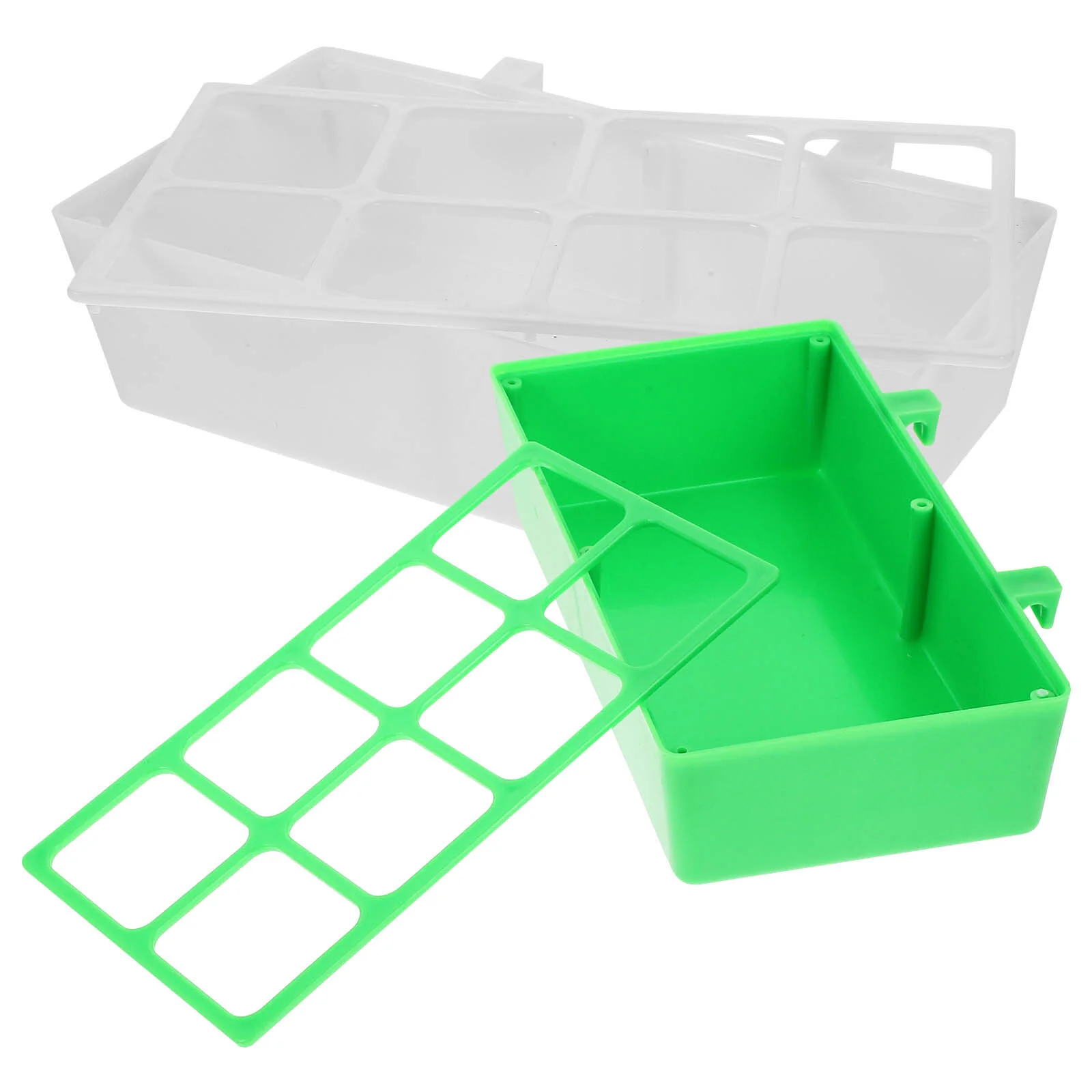 2 Pcs Plastic Container Bird Supplies Small Feeder Food The Indoor Cage Dispenser Feeding Cup Bowl
2 Pcs Plastic Container Bird Supplies Small Feeder Food The Indoor Cage Dispenser Feeding Cup Bowl
