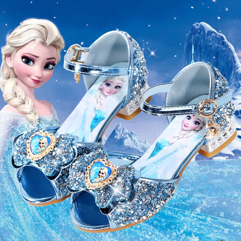 Disney cartoon girls sandals new fashion high-heeled princess shoes children summer shoes little girls elsa Frozen shoes
Disney cartoon girls sandals new fashion high-heeled princess shoes children summer shoes little girls elsa Frozen shoes