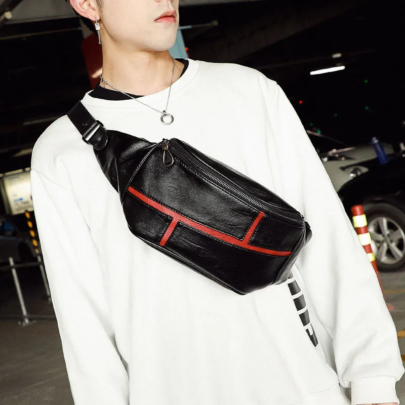 Pu Leather Waist Bag Man Waist Pack High-quality Men's Belt Bags Fashion Waterproof Chest Bag Travel Purse Fanny Pack
Pu Leather Waist Bag Man Waist Pack High-quality Men's Belt Bags Fashion Waterproof Chest Bag Travel Purse Fanny Pack