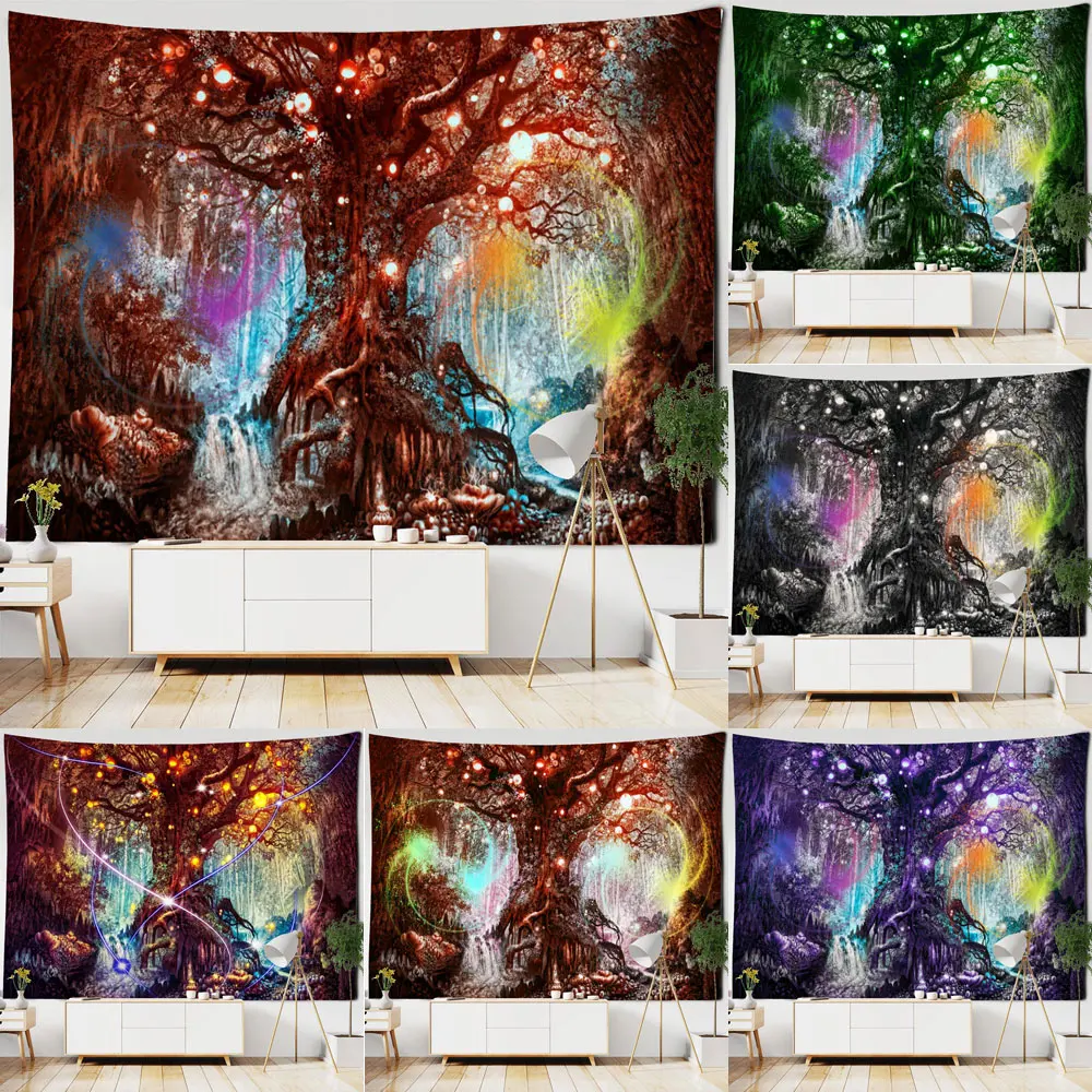 Большой Настенный гобелен с рисунком красивого дерева мечты, дешевая настенная подвеска в стиле хиппи, богемные настенные гобелены с рисун...
Большой Настенный гобелен с рисунком красивого дерева мечты, дешевая настенная подвеска в стиле хиппи, богемные настенные гобелены с рисун...