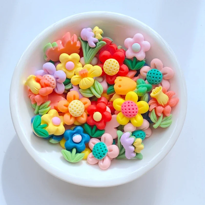 30Pcs New Cute Mini 13-18mm Mixed Flowers Flat Back Resin Scrapbooking DIY Jewelry Craft Decoration Accessorie
30Pcs New Cute Mini 13-18mm Mixed Flowers Flat Back Resin Scrapbooking DIY Jewelry Craft Decoration Accessorie
