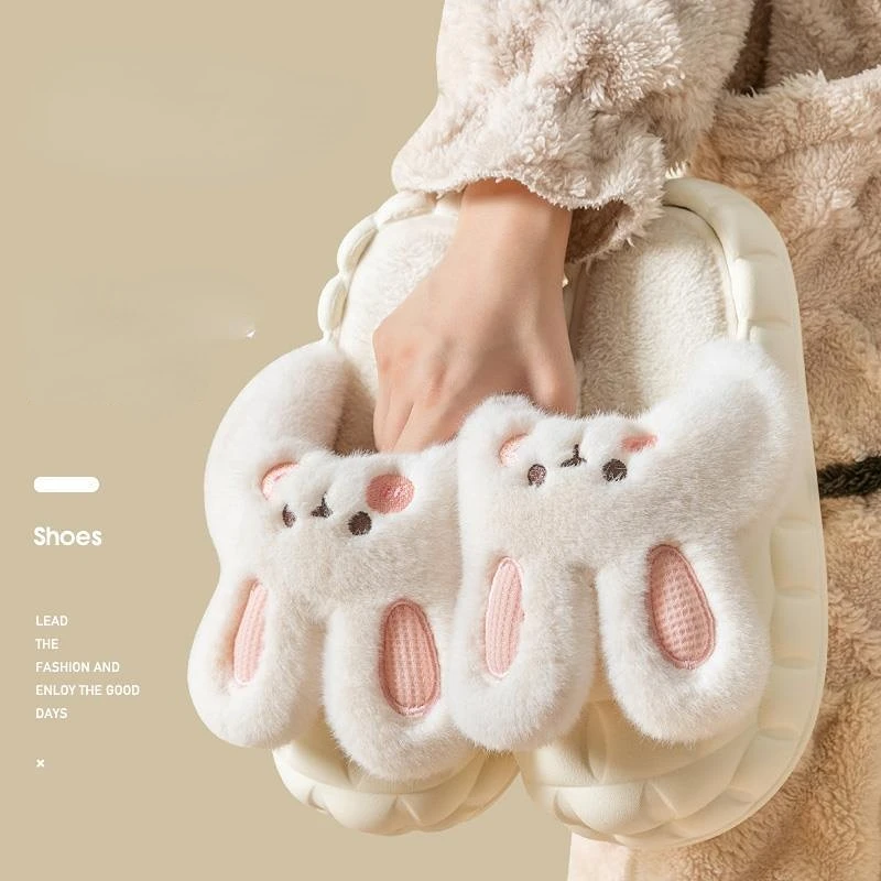 Съемные хлопковые тапочки, женские зимние толстые домашние Нескользящие тапочки с милым кроликом на толстой подошве, плюшевые теплые мужск...
Съемные хлопковые тапочки, женские зимние толстые домашние Нескользящие тапочки с милым кроликом на толстой подошве, плюшевые теплые мужск...