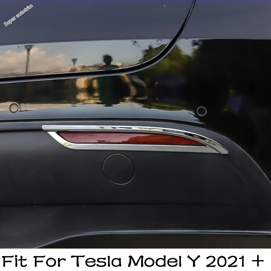 Rear Bumper Fog Lights Lamp Cover Trim Molding Strip 2PCS Fit For Tesla Model Y 2021 2022 Car Exterior Refit Garnish Accessories
Rear Bumper Fog Lights Lamp Cover Trim Molding Strip 2PCS Fit For Tesla Model Y 2021 2022 Car Exterior Refit Garnish Accessories