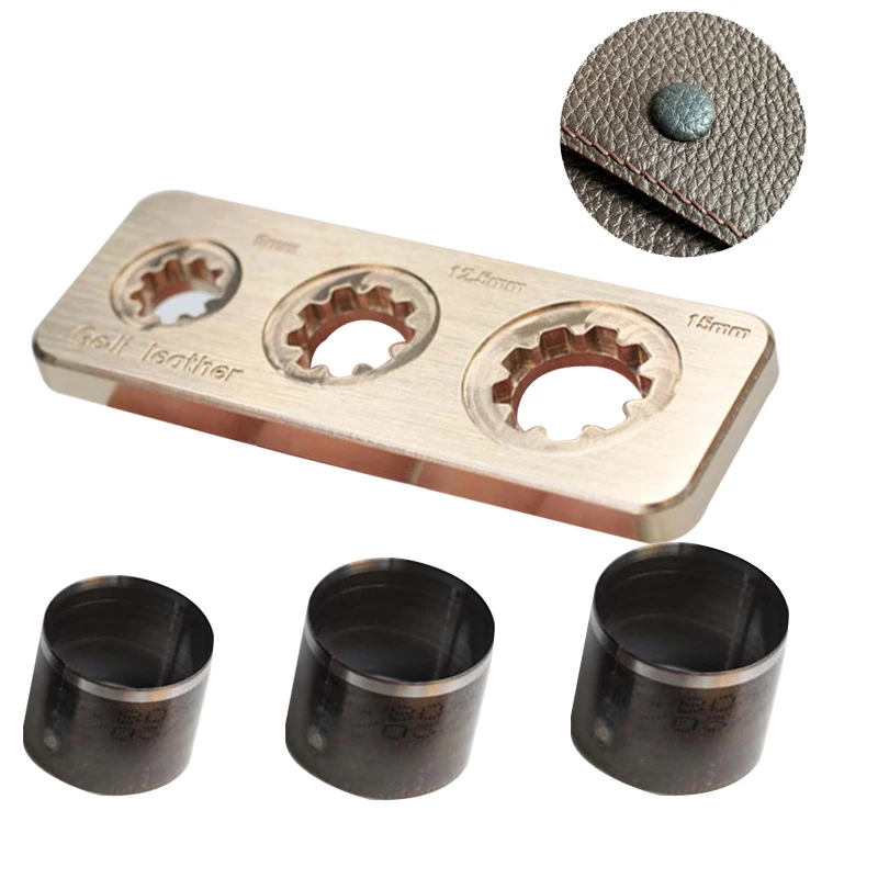 Leather Button Maker Manual Button wrapping auxiliary tool button wrapping Brass auxiliary ruler, 9/12.5/15mm
Leather Button Maker Manual Button wrapping auxiliary tool button wrapping Brass auxiliary ruler, 9/12.5/15mm