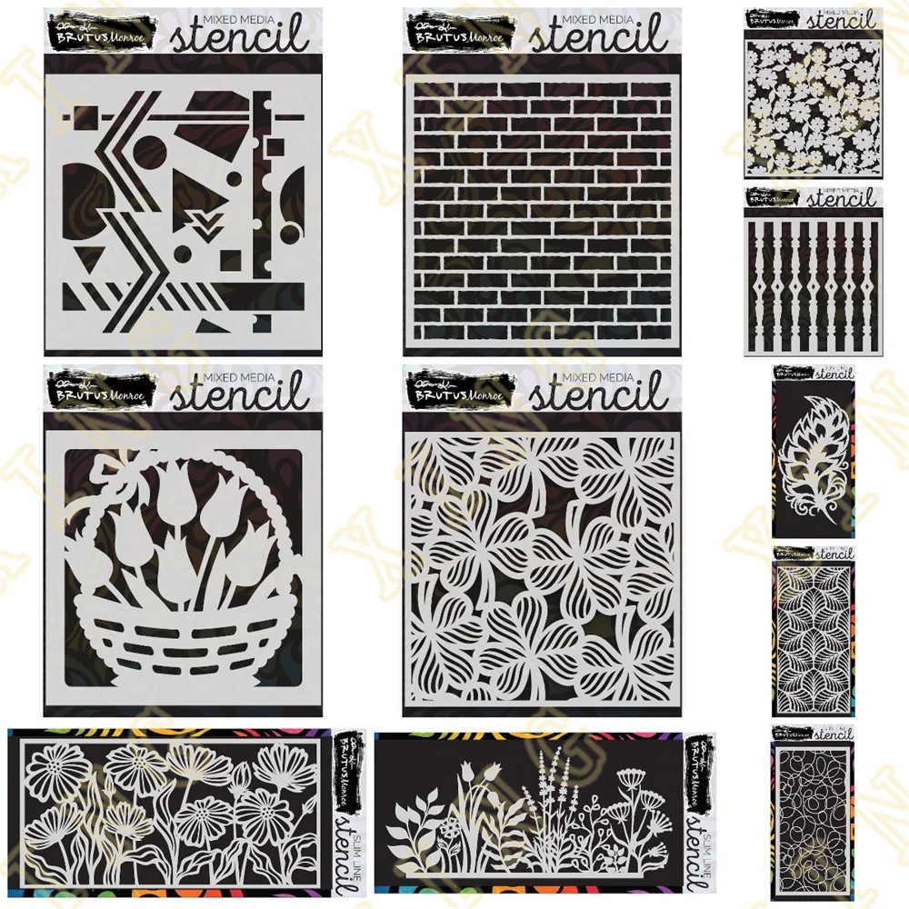 Feather Leaves Flowers 2023 New Arrival Layering Stencils Painting Scrapbook Coloring Embossing Album Decorative Template
Feather Leaves Flowers 2023 New Arrival Layering Stencils Painting Scrapbook Coloring Embossing Album Decorative Template