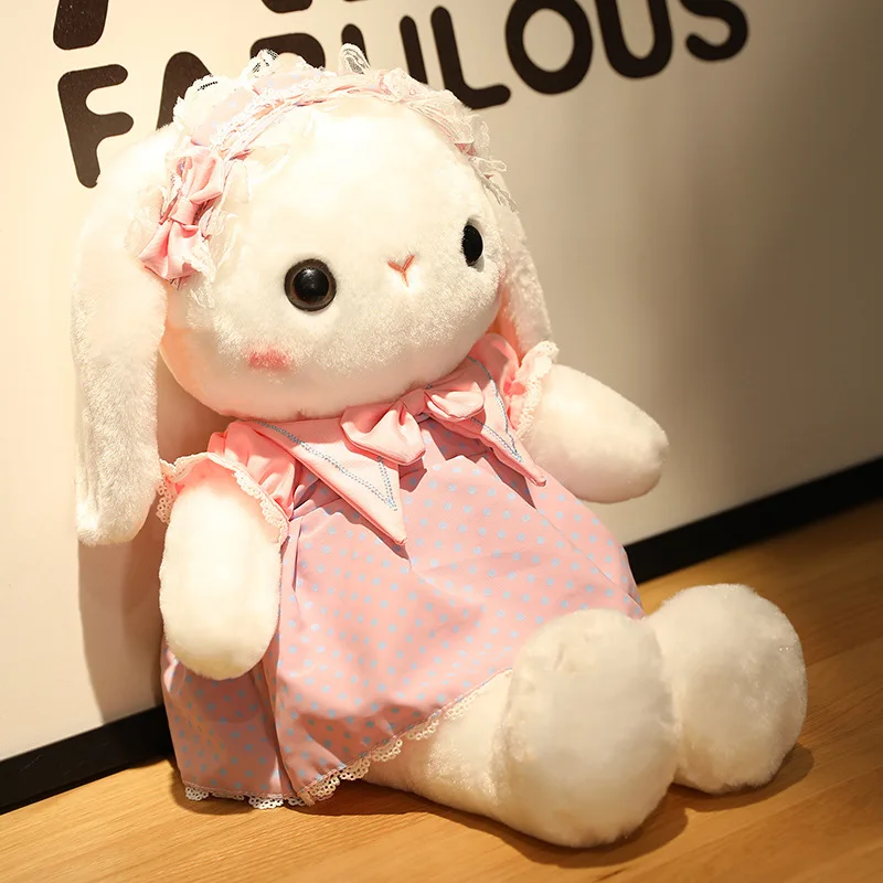 2022 Cute Rabbit Plush Doll / Children Doll / Girl's Birthday Gift / Spot Dress Bow Little White Rabbit Princess
2022 Cute Rabbit Plush Doll / Children Doll / Girl's Birthday Gift / Spot Dress Bow Little White Rabbit Princess