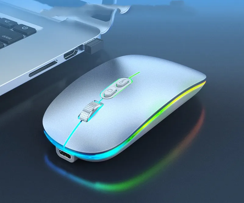 Wireless Mouse Bluetooth RGB Rechargeable Mouse Wireless Computer Silent Mause LED Backlit Ergonomic Gaming Mouse For Laptop PC
Wireless Mouse Bluetooth RGB Rechargeable Mouse Wireless Computer Silent Mause LED Backlit Ergonomic Gaming Mouse For Laptop PC