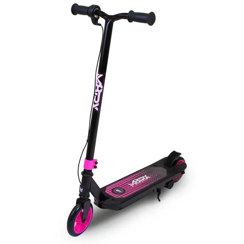 Pink 12V Electric Scooter for kids Ages 6-12, Powered E-Scooter with Speeds of 8 MPH
Pink 12V Electric Scooter for kids Ages 6-12, Powered E-Scooter with Speeds of 8 MPH