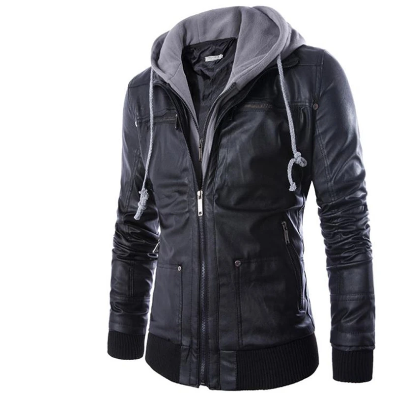 Мужские кожаные куртки, осенняя мотоциклетная куртка из искусственной кожи, байкерские кожаные пальто, зимняя куртка, мужские кожаные меховые пальто с капюшоном, кожаные куртки
Мужские кожаные куртки, осенняя мотоциклетная куртка из искусственной кожи, байкерские кожаные пальто, зимняя куртка, мужские кожаные меховые пальто с капюшоном, кожаные куртки