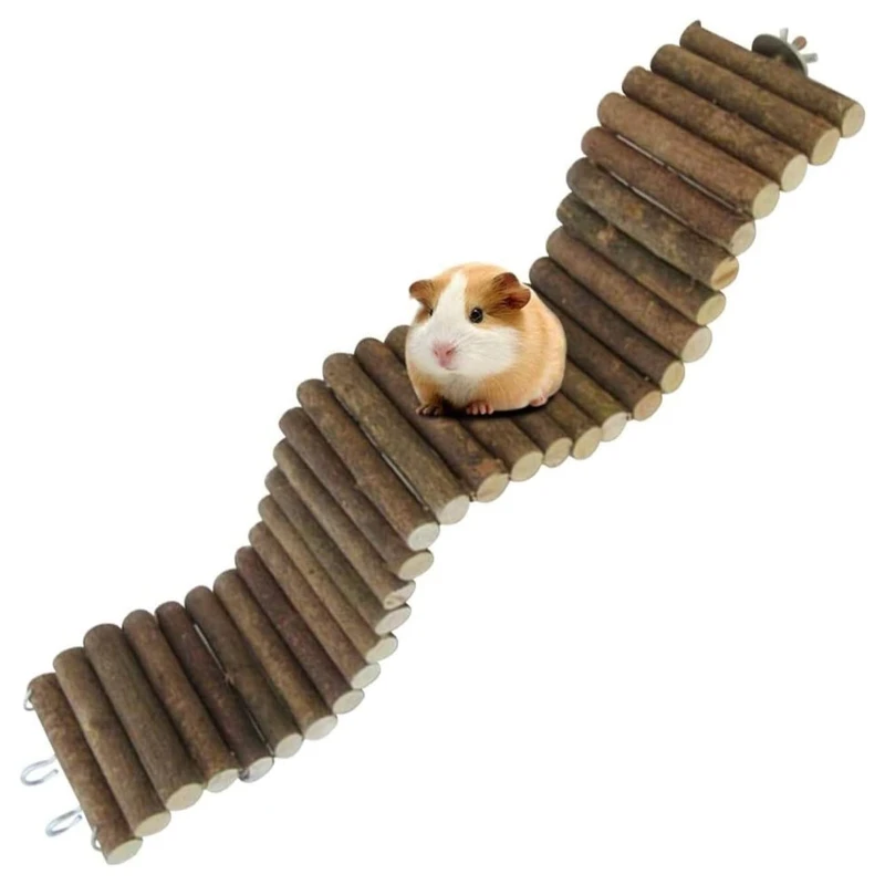 2023 New Bridge for Hamsters Natural Wood Climbing Ladder Tunnel Gerbil Wooden Ramp
2023 New Bridge for Hamsters Natural Wood Climbing Ladder Tunnel Gerbil Wooden Ramp