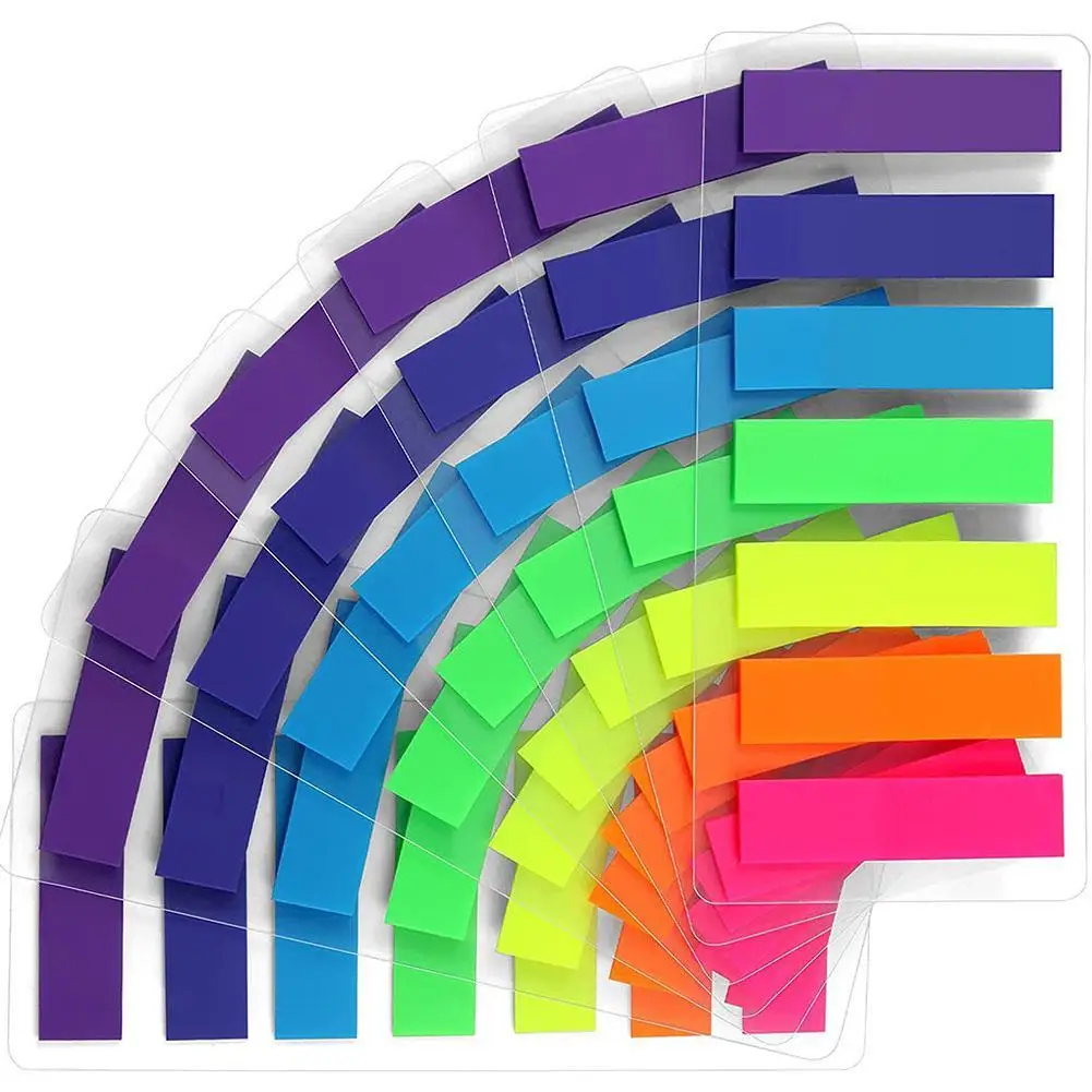 140 Sheets 7 Color Sticky Notes Flags Tabs Index Flag Bright Colors Index Stickers Translucent Page Bookmarks Kawaii Stationery
140 Sheets 7 Color Sticky Notes Flags Tabs Index Flag Bright Colors Index Stickers Translucent Page Bookmarks Kawaii Stationery