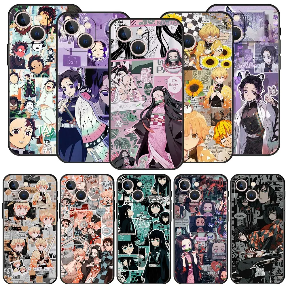 Kimetsu no Yaiba Anime Demon Slayer Funda Phone Cases For iPhone 11 12 13 14 Pro Max Mini X XR XS 7 8 Plus SE 2020 Soft Cover
Kimetsu no Yaiba Anime Demon Slayer Funda Phone Cases For iPhone 11 12 13 14 Pro Max Mini X XR XS 7 8 Plus SE 2020 Soft Cover