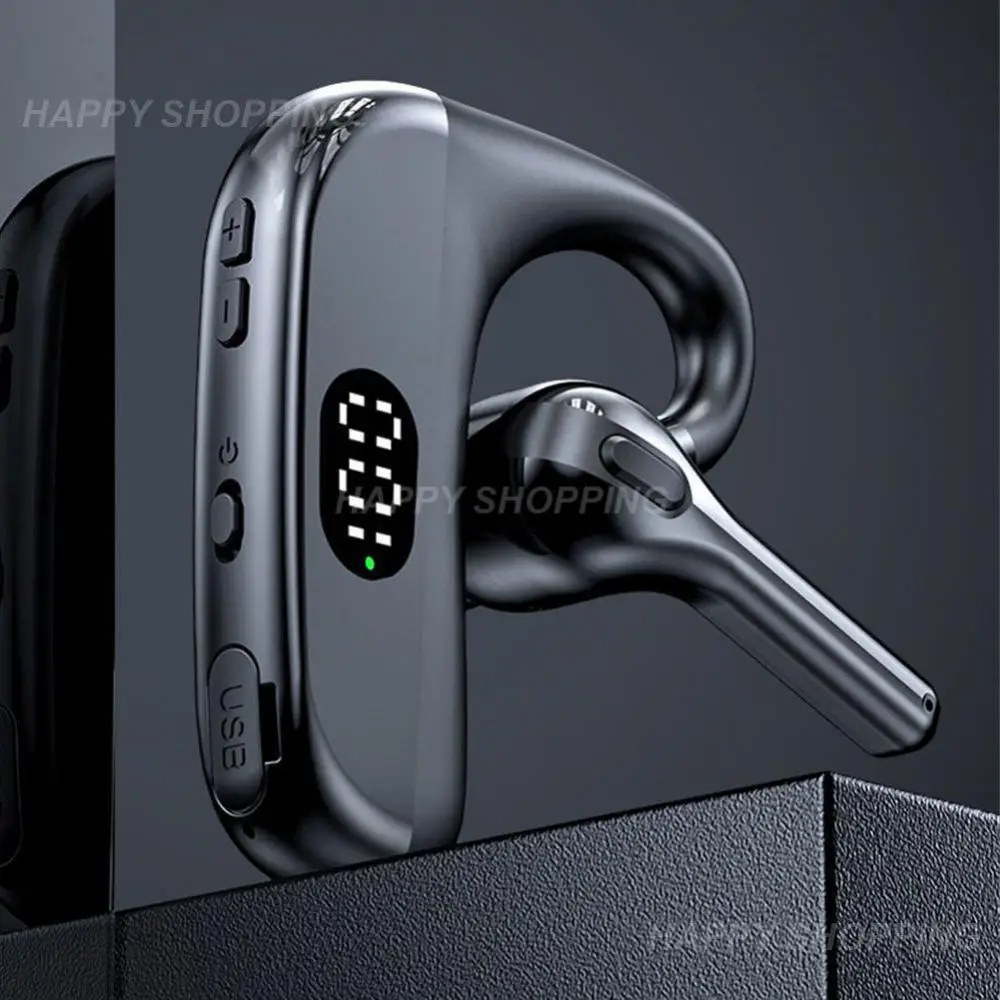 Wireless Headset 365 Days Standby Time Digital Display Waterproof 300mah Sweat-proof Music Earbuds Sport Earphone
Wireless Headset 365 Days Standby Time Digital Display Waterproof 300mah Sweat-proof Music Earbuds Sport Earphone