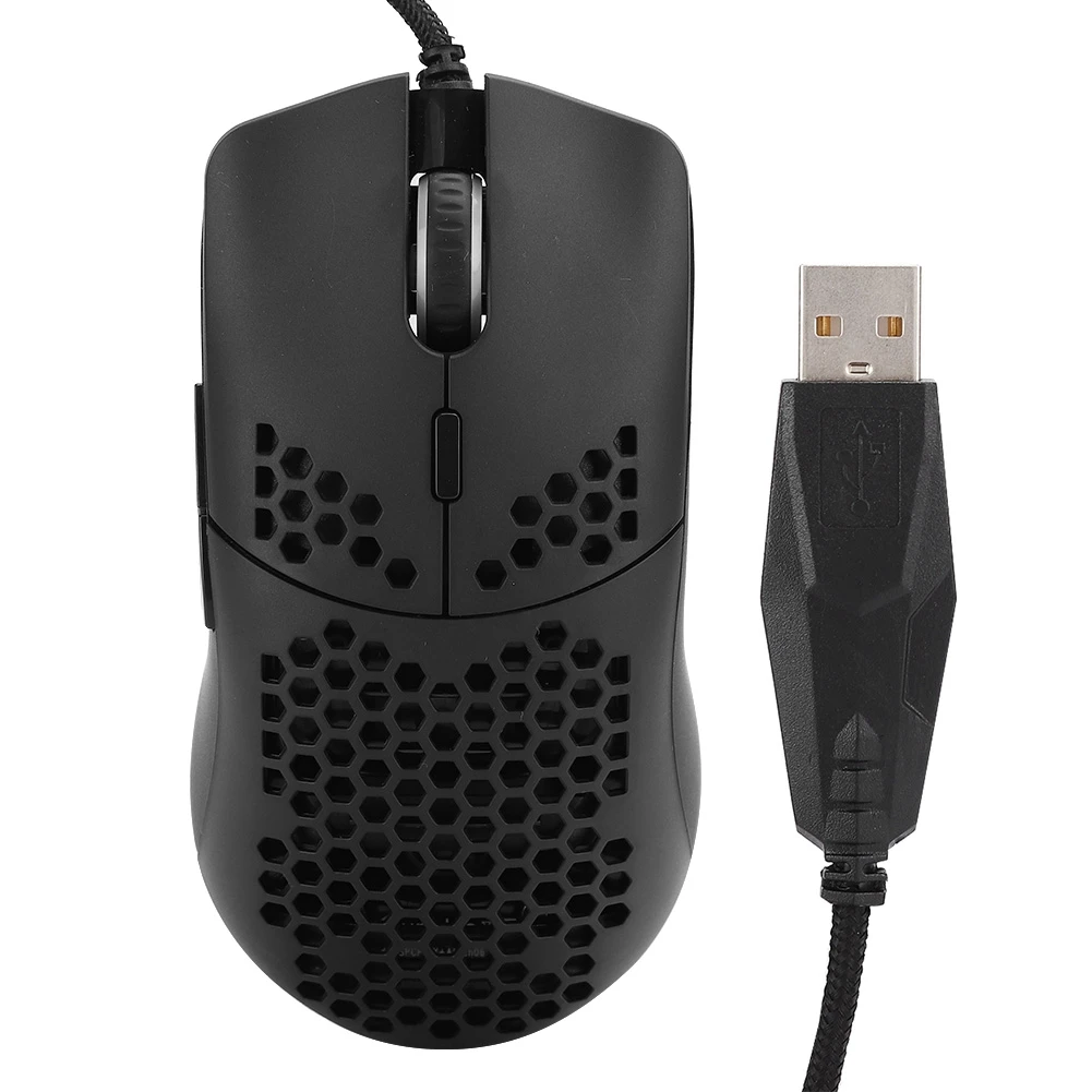 HXSJ J900 Hole Mouse 6-Key Wired Gaming Mice Macro Programming RGB Lighting PC Accessory
HXSJ J900 Hole Mouse 6-Key Wired Gaming Mice Macro Programming RGB Lighting PC Accessory