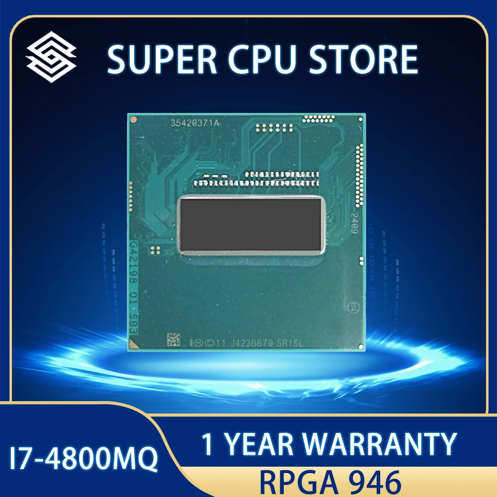 Free Shipping I7 4800MQ 2.7-3.7G / 6M SR15L official version of the notebook CPU supports HM86 / 87 rPGA946B
Free Shipping I7 4800MQ 2.7-3.7G / 6M SR15L official version of the notebook CPU supports HM86 / 87 rPGA946B