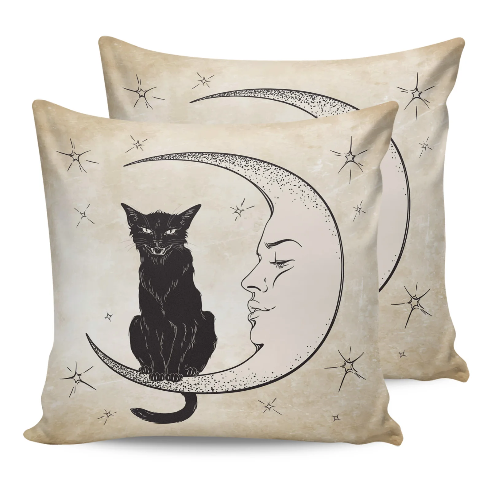 2PC Pillowcase Animal Cat Moon Stars Retro Sofa Cushion Cover Bedding Dakimakura Pillow Cover House Home Decorative Pillow Cases
2PC Pillowcase Animal Cat Moon Stars Retro Sofa Cushion Cover Bedding Dakimakura Pillow Cover House Home Decorative Pillow Cases